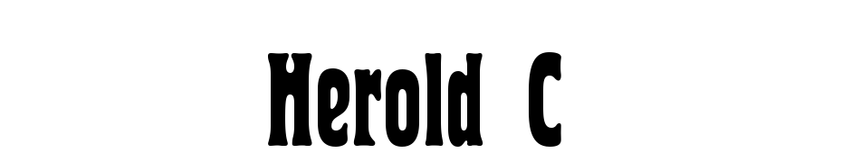 Herold C cкачати шрифт безкоштовно